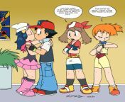 the many loves of ash ketchum by jbwarner86.png from pokemon ash mom x