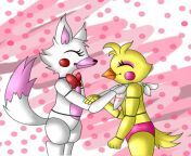 toy chica x mangle toy foxica fnaf by shoppet sky d8fku7y.jpg from toy chica and mangle kissing sfm