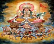 surya on chariot1a.jpg from 12 sun
