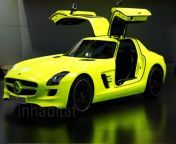 mercedes sls yellow 537x357.jpg from hot ass show pic of indian act
