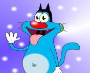 oggy laughing picture.png from oggy cartoon