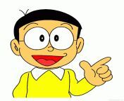 smiling picture of nobita.jpg from nobhita