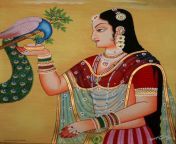 5 rajasthani paintings.jpg from rajasthani rajput a