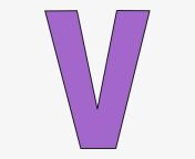 40 406148 purple letter v clipart that begins with letter.png from and v