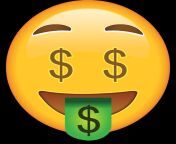 money face emoji b26670f3 2d57 42f5 9003 f1a1ee3257c6 grande pngv1480481059 from png money face