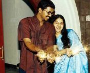 1472090611 today special day actor vijay his wife sangeetha they ring their 16th wedding anniversary.jpg from vijay and sangeetha wife actress nude sexugu sheela sex