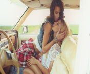 hd aspect 1502724165 two women hooking up in a car.jpg from car sex and fukking of