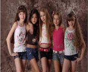fashion show five lovely little girls children m.jpg from depfile naked little