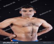 stock photo handsome indian man with bare chest showing his muscles and body hair looking thoughtfully at 155969450.jpg from horny indian man showing his sexy wife to the world naked and fucking her with face covered