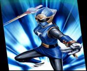 ninja storm blue ranger.png from power rangers ninja storm blue
