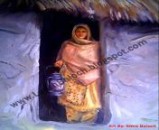 sima baloch art 31.jpg from lashari baloch