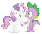 mlp sweetiespikeboop by dm29 d7fraxw 1.gif from spike gets all the mares