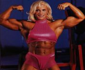kim chizevsky fit fitness bodybuilder female muscle.jpg from female bodybuilder