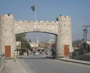 3675456 travel picture famous khyber gate on jamrud road.jpg from peshawar weleg