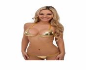 lycra metallic gold bikini set lingerie bra panty 500x500.jpg from indiamart com sexy