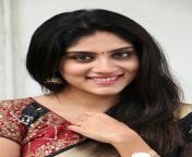 dhanya balakrishna hot saree latest photos during software sudheer movie success meet 4.jpg from tamil actress danya nuti