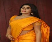 actress poorna latest yellow saree stills 282029.jpg from tamil actress poorna towel