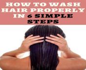how to wash hair properly in 6 simple steps.png from full washing long hair gril