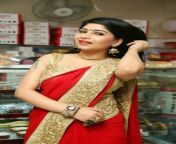 actress madhulagna das latest cute hot exclusive red transparent saree navel show spicy photos gallery for snaps during backers inn inaguration event 6.jpg from marvadi aunty getting enjoyed by customer