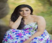 anchor sreemukhi photoshoot stills in blue print floral dress 03.jpg from srimukhi anchor nudeparna nair leaked mms videoself fingering till orgasmboy removing her saari and all inner wear of and sexmalayalam movie acter divya unni