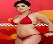 sunny leone in red bra and panty.jpg from sunny leone hot vip