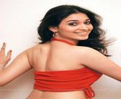 tamanna bhatia backless in red vp.jpg from tamannasax