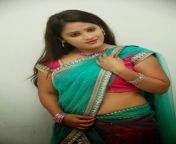 anusha sizzling photos in half saree 003.jpg from anusha naik in sareew bhabhi suhag raatsexy hd