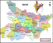 location map of patna district bihar 577x420.png from indian patna bihar hindi