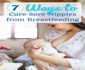 7 ways to cure sore nipples from breastfeeding.jpg from breastfeeding nipples