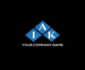 iak letter logo design black background creative initials concept leiak designiak 248768759.jpg from iak