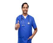 indian doctor male nurse showing thumbs up healthcare profession medicine concept happy smiling blue uniform 210187751.jpg from indian doctor nurse young sex 3gpদেশি ছোট মেয়§
