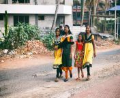 kollam india february way to home indian small girls walking school way to home indian small girls walking 106670302.jpg from indian school small small