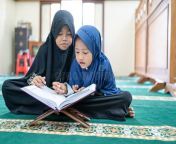 little girl muslim reading quran mosque ramadan kid muslim reading quran 180926256.jpg from muslim mazhabi quran sex videoন্ডিয়া