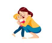 mother child mom hugging her son lot love tenderness mother s day holiday concept cartoon flat mother 218510495.jpg from mother and son sex cartoon video hindi sex