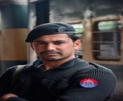 pathan railway police officer stands guard peshawar train station pakistan march smart policeman division 51351095.jpg from pathan khattak 3gp
