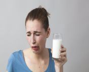 s girl feeling sick having to drink milk soya milk young woman nausea not willing glass smelly disgusting white 58118781.jpg from धदेवाली बा xxx the woman cuisine dogy girl milk 2gp collection sort vedeo download com