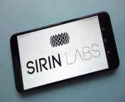 sirin labs token srn cryptocurrency logo displayed smartphone konskie poland november sirin labs token srn cryptocurrency logo 138137204.jpg from nft token【ccb0 com】 jpg