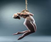 skinny naked model hanging rope studio image 37919515.jpg from hanging nude ima