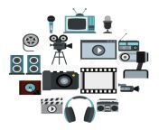 audio video set flat style flat video icons set universal video icons to use web mobile ui set basic video elements 125575812.jpg from सुहागरात video sex