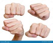 various poses punch fist isolated 21293704.jpg from punch fist