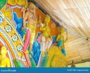 guard dematamal shrine okkampitiya sri lanka december temple boasts colorful carved sculptures tiwanka doorwar entrance 98517088.jpg from tiwanka