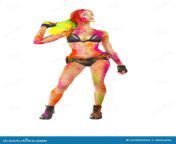 happy holi festival holi celebration party beautiful sexy gir girl bikini toy gun colored dry bright multicolor paint 63200265.jpg from sexy holi images
