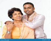 indian family mature mother adult son portrait beautiful home s her s grown 58885157.jpg from indian mom and son friend