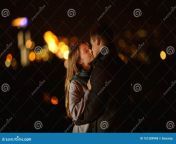 loving young couple kissing romantic date night 151289948.jpg from young couple romantic night sex