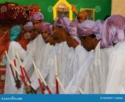 omani arab men traditional band performing muscat festival 184250907.jpg from arabiyan omani