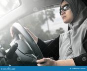 portrait young asian muslim woman smiling driving car good looking entrepreneur car sharing concept indonesian malaysian 163400554.jpg from muslim grils car sexnty romence unc