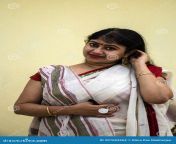beautiful indian female model traditional bengali saree looking straight happily slight smiling face yellow background 207604264.jpg from indian aunty bangll anty sare sexharmela faroqi leaked mmsxxxx scx xxx somma