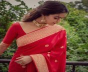 hairstyle ideas for red silk saree threads werindia.jpg from red saree amp long hair telugu aunty sex videos