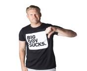 big gov sucks unisex t shirt black 133154 jpgv1675479869 from sucks big black