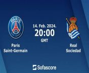 thqpsg vs real sociedad live score result updates highlights lineups from uefa champions league from new young vichatter jb selfies
